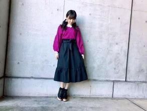 日韩少女学生穿搭视频,青春活力，时尚潮流